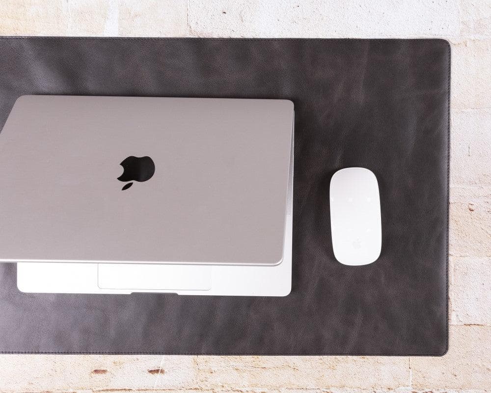 Leather Desk Mat 37x80 - saracleather