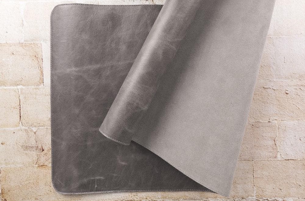 Leather Desk Mat 37x80 - saracleather