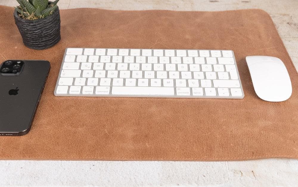 Leather Desk Mat 37x80 - saracleather