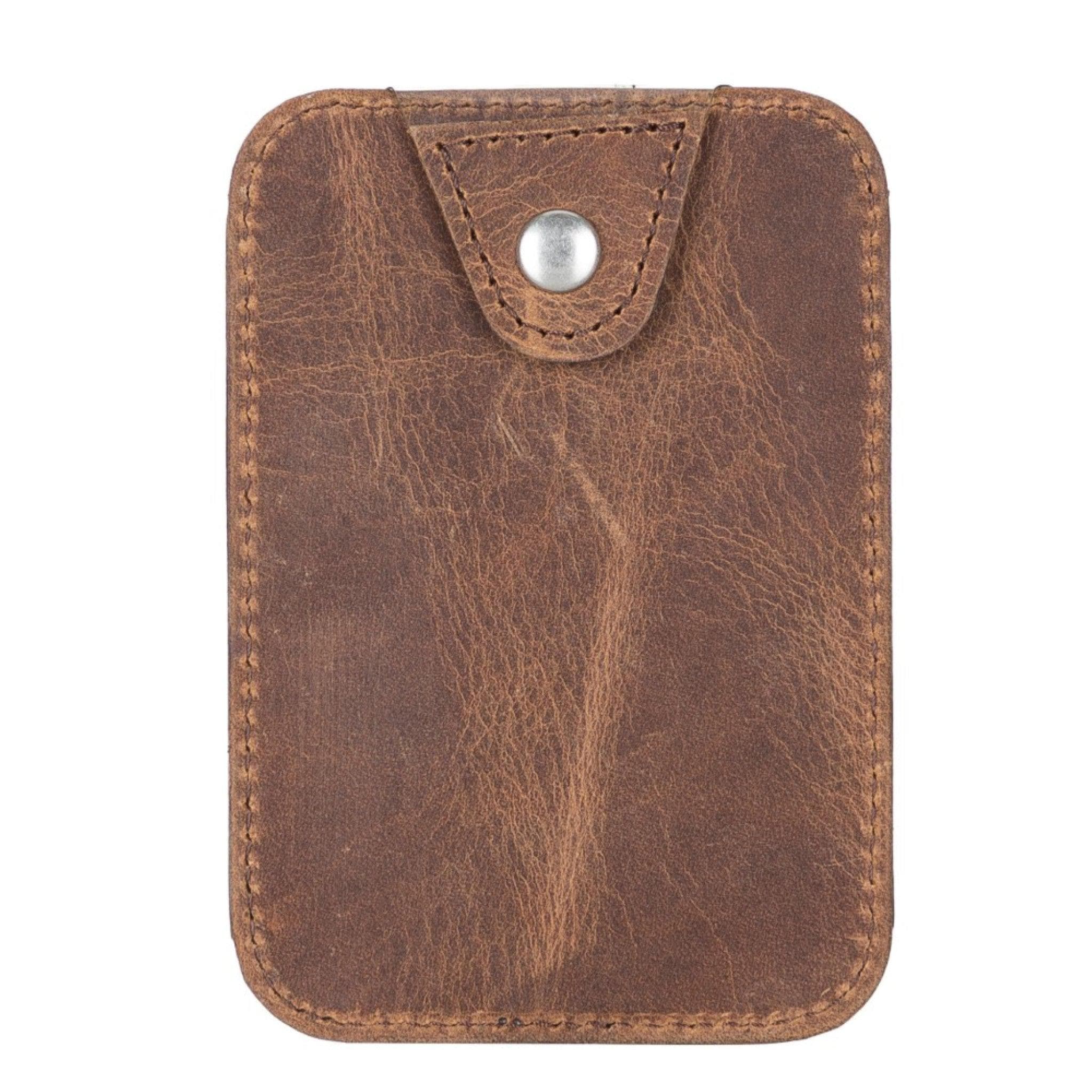 Maggy Magic Leather Card Holder - saracleather