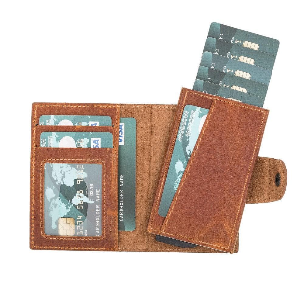 Mondello Genuine Leather Detachable Card Holder