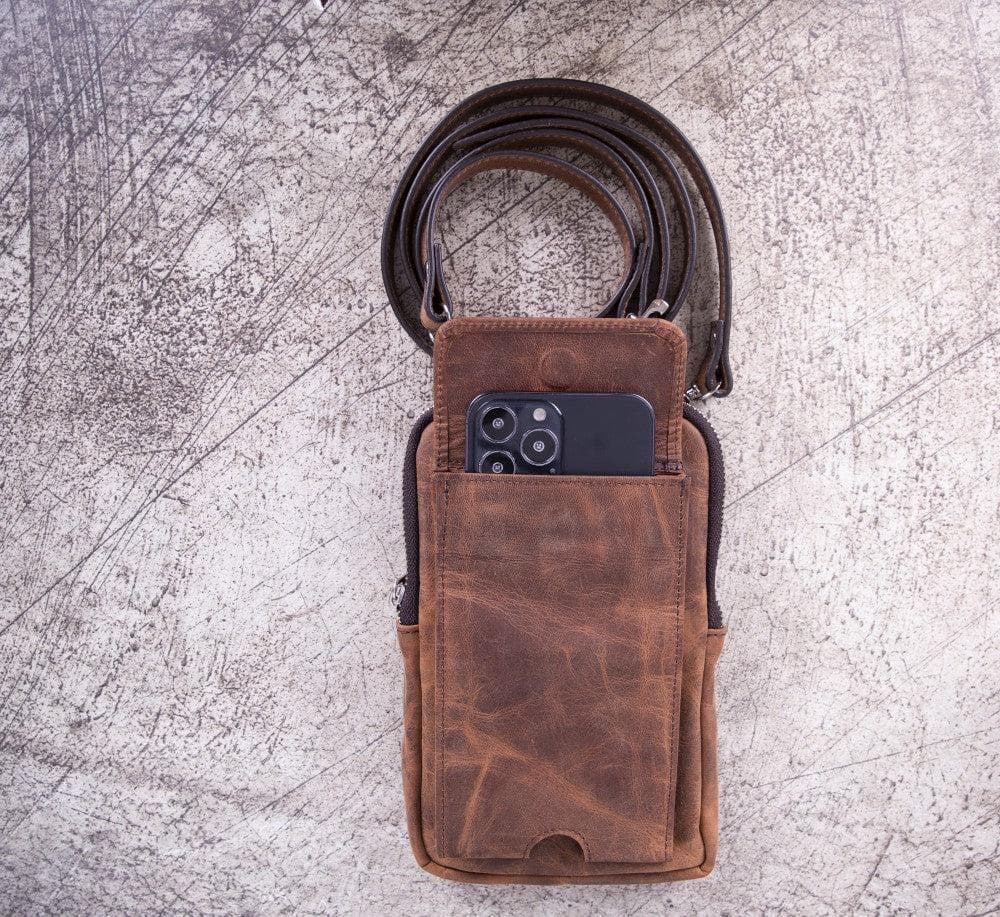 Nino Leather Crossbody Bag - saracleather