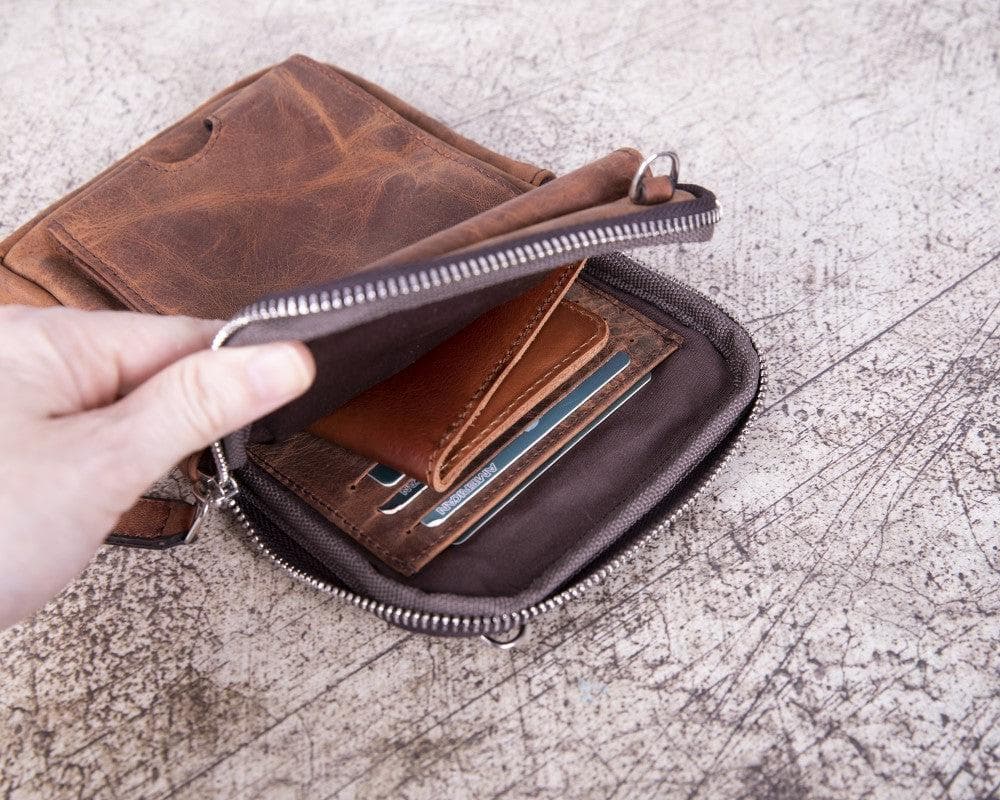 Nino Leather Crossbody Bag - saracleather