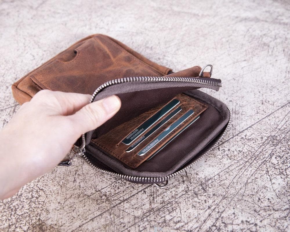 Nino Leather Crossbody Bag - saracleather