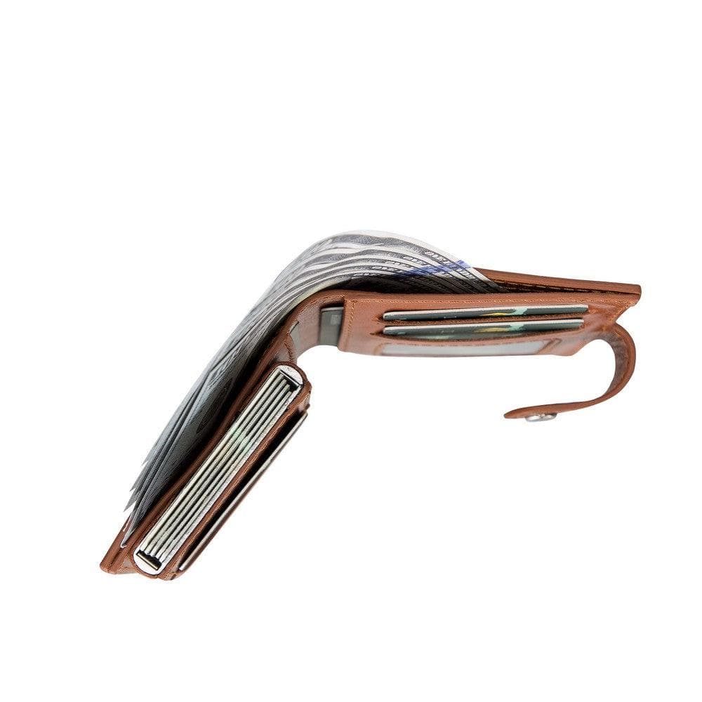 Palermo Genuine Leather Mechanical Card Holder