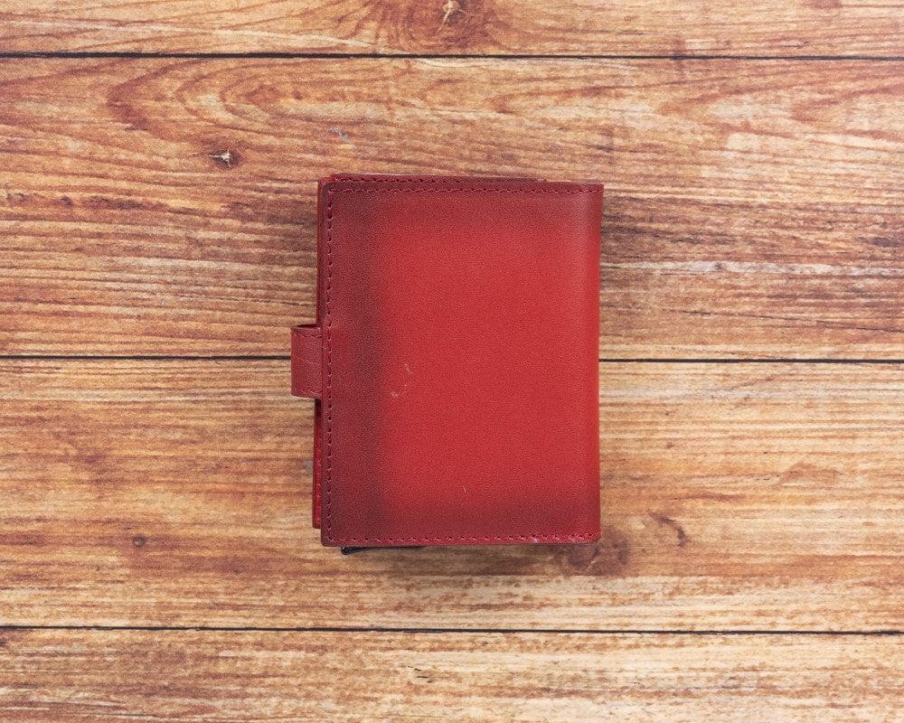 Palermo Genuine Leather Mechanical Card Holder