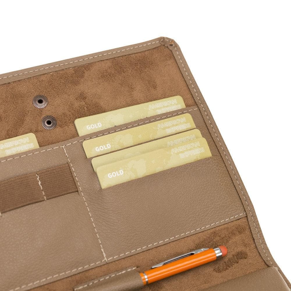 Rose Organizer PU Leather Hand Bag - saracleather