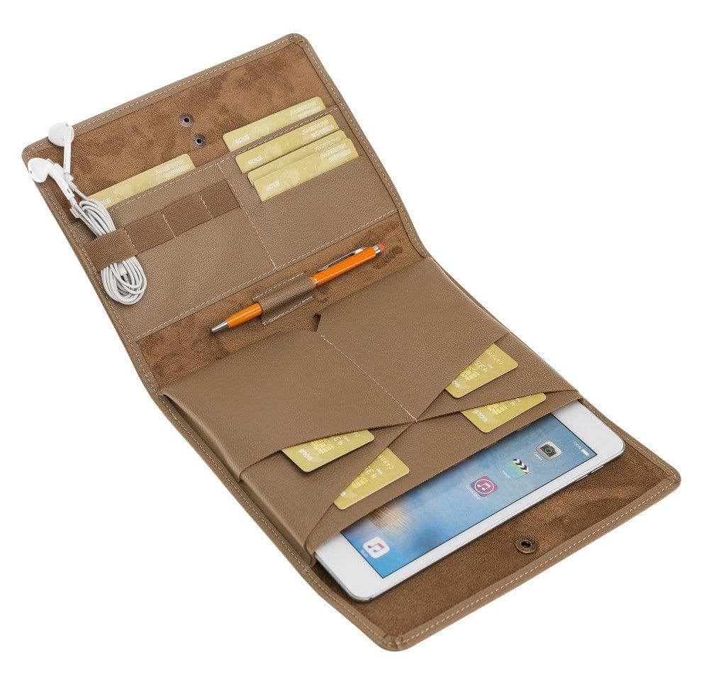 Rose Organizer PU Leather Hand Bag - saracleather