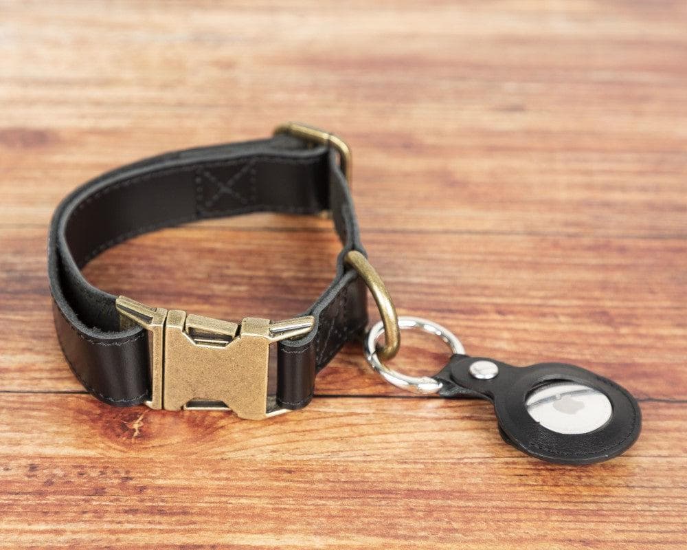 Scobby Leather Dog Collar - saracleather