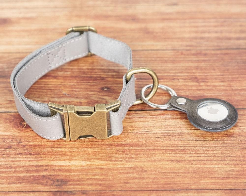 Scobby Leather Dog Collar - saracleather