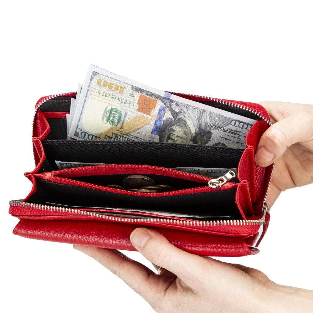 Tiago Leather Women's Wallet - saracleather