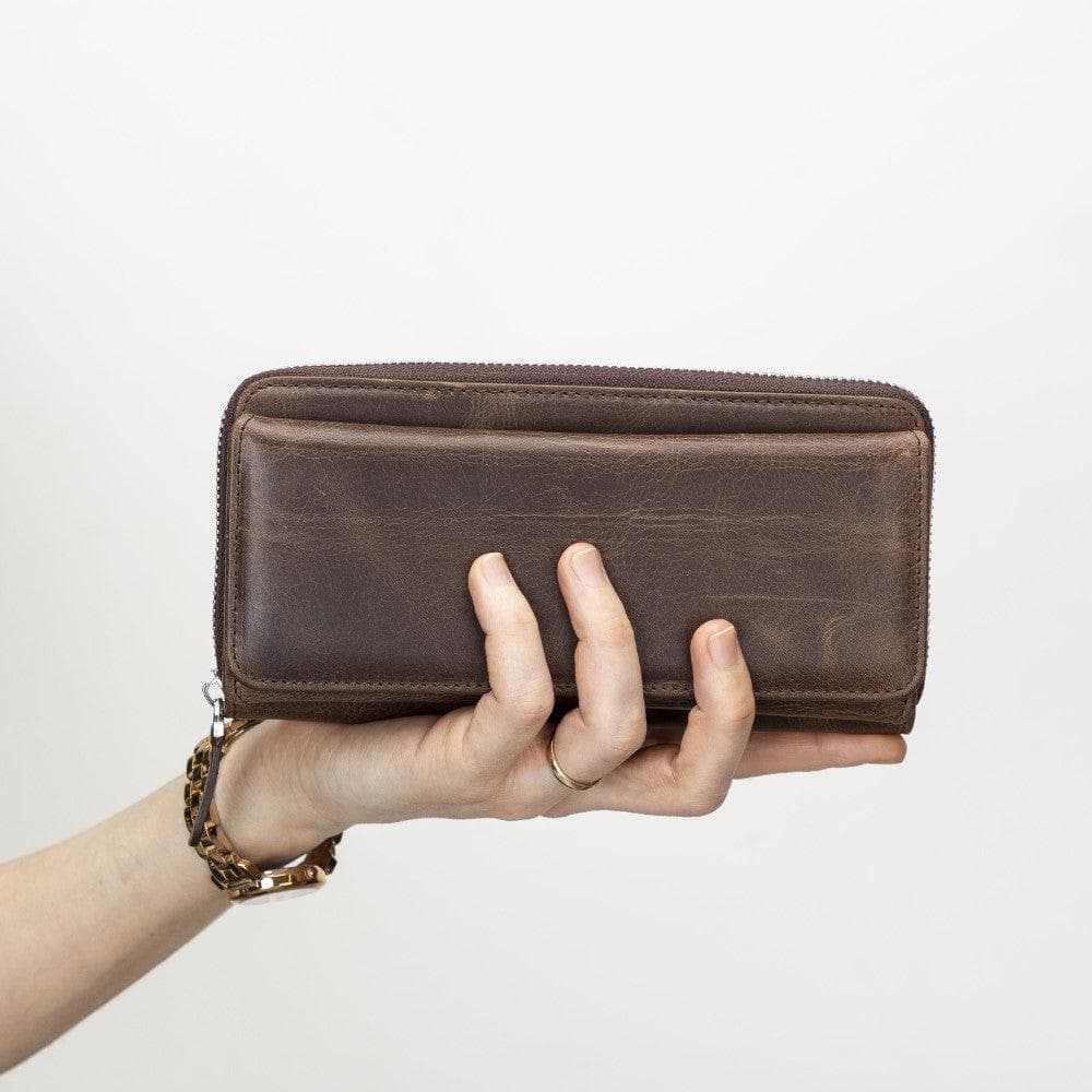 Tiago Leather Women's Wallet - saracleather