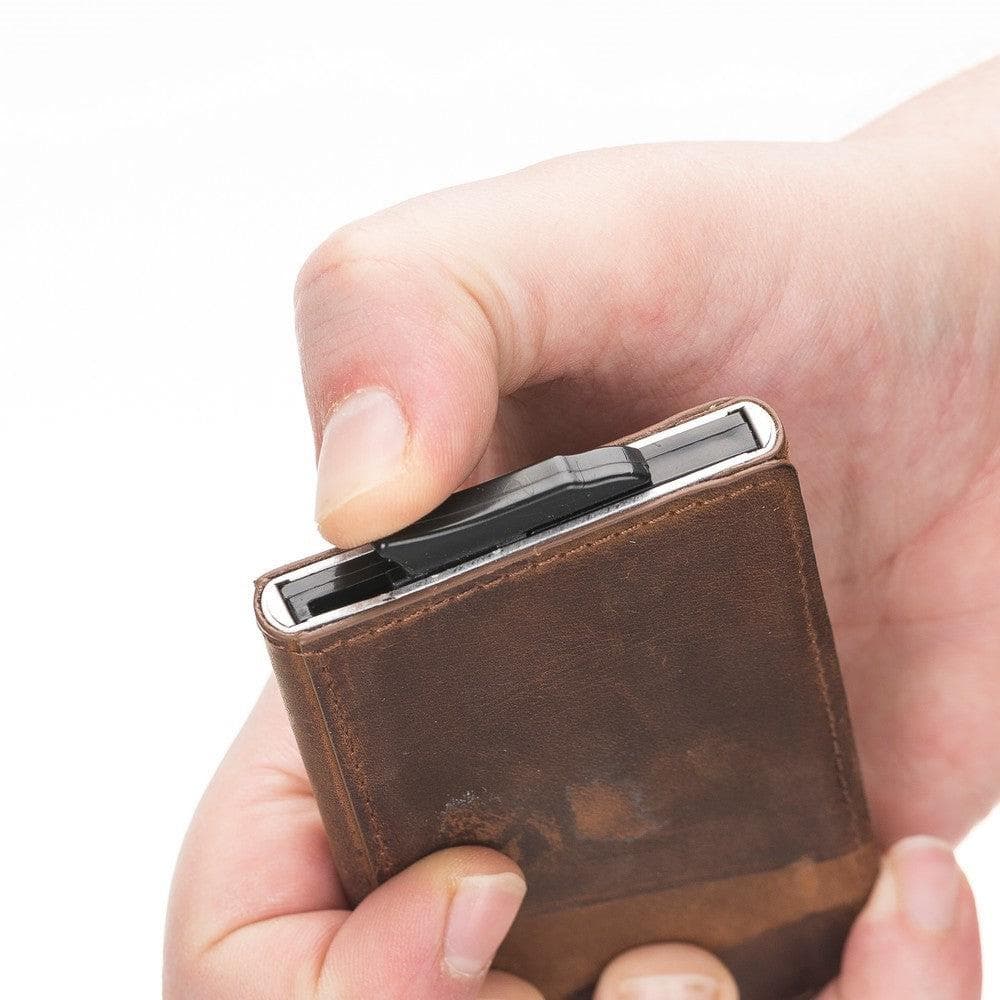 Torres Genuine Leather Pop-up Card Holder