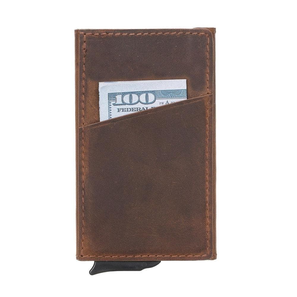 Torres Genuine Leather Pop-up Card Holder