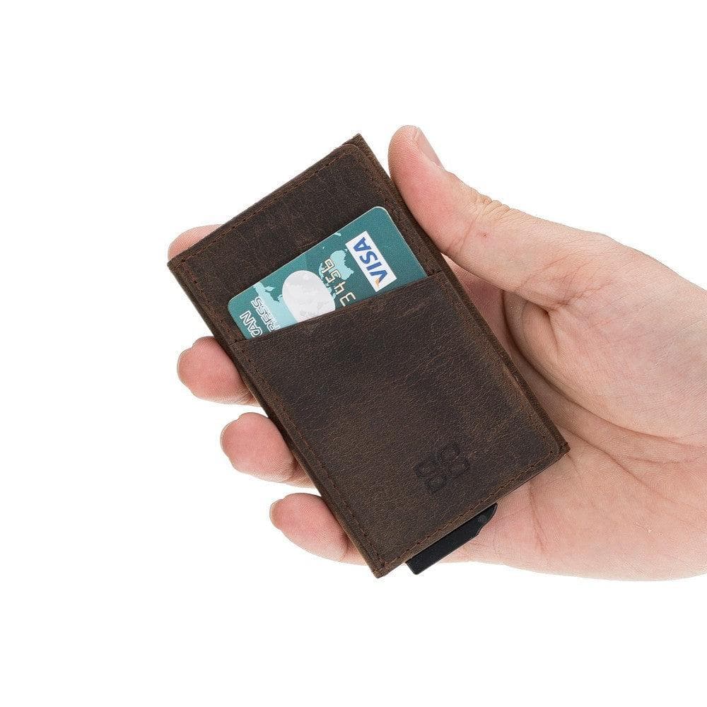 Torres Genuine Leather Pop-up Card Holder