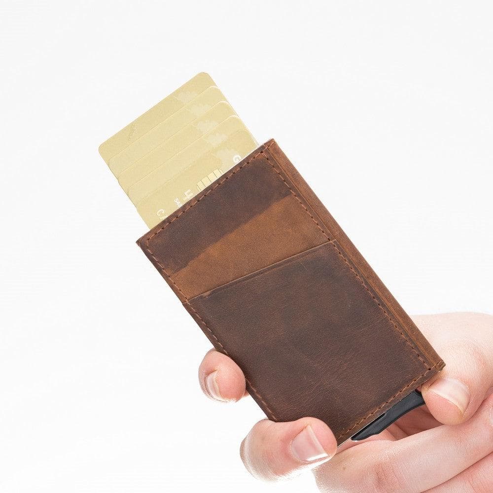 Torres Genuine Leather Pop-up Card Holder