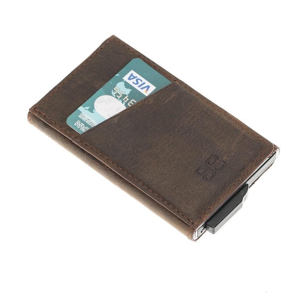 Torres Genuine Leather Pop-up Card Holder