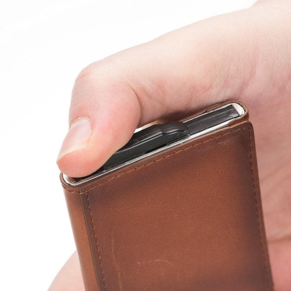 Torres Genuine Leather Pop-up Card Holder