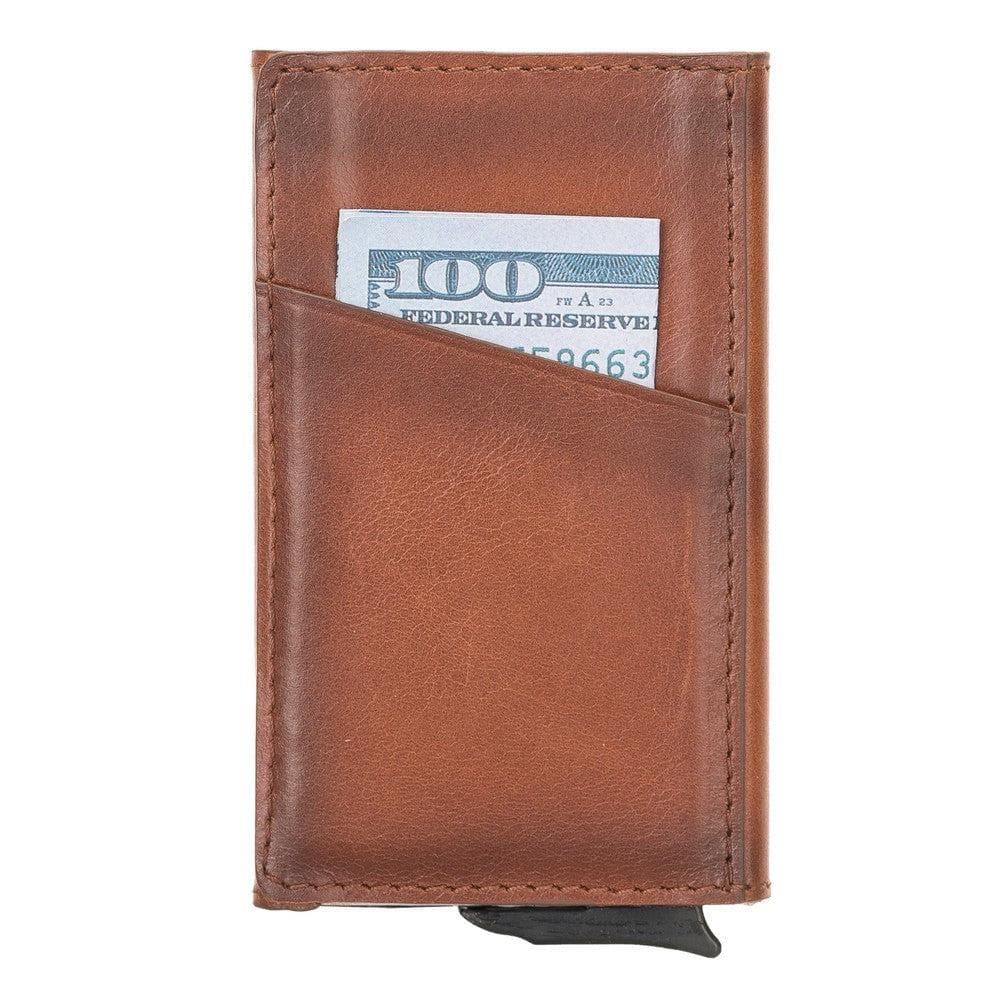 Torres Genuine Leather Pop-up Card Holder
