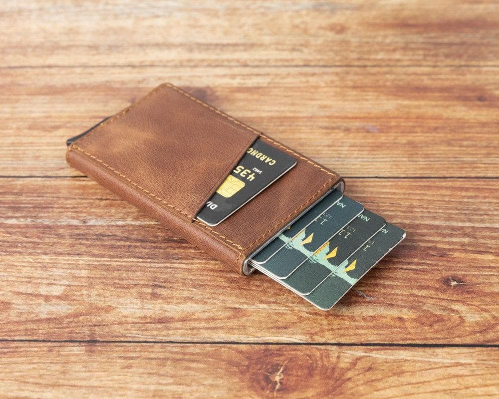 Torres Genuine Leather Pop-up Card Holder