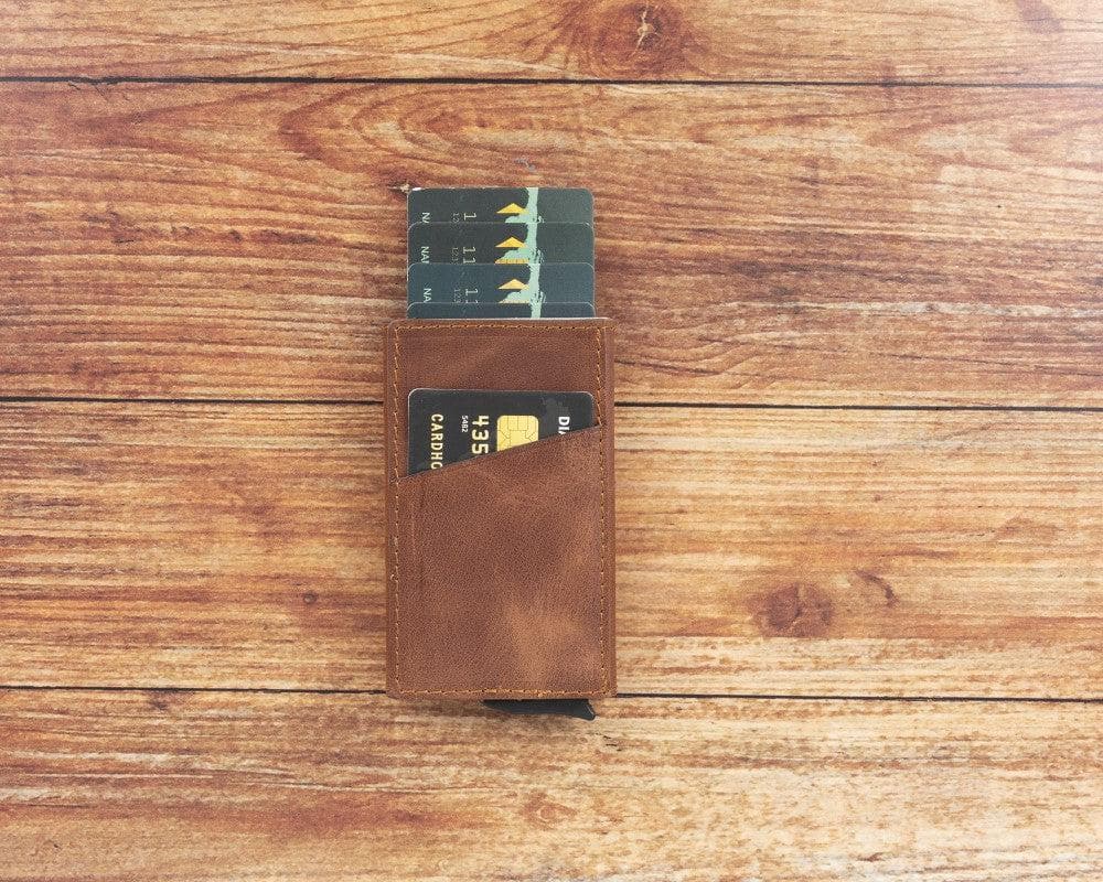 Torres Genuine Leather Pop-up Card Holder