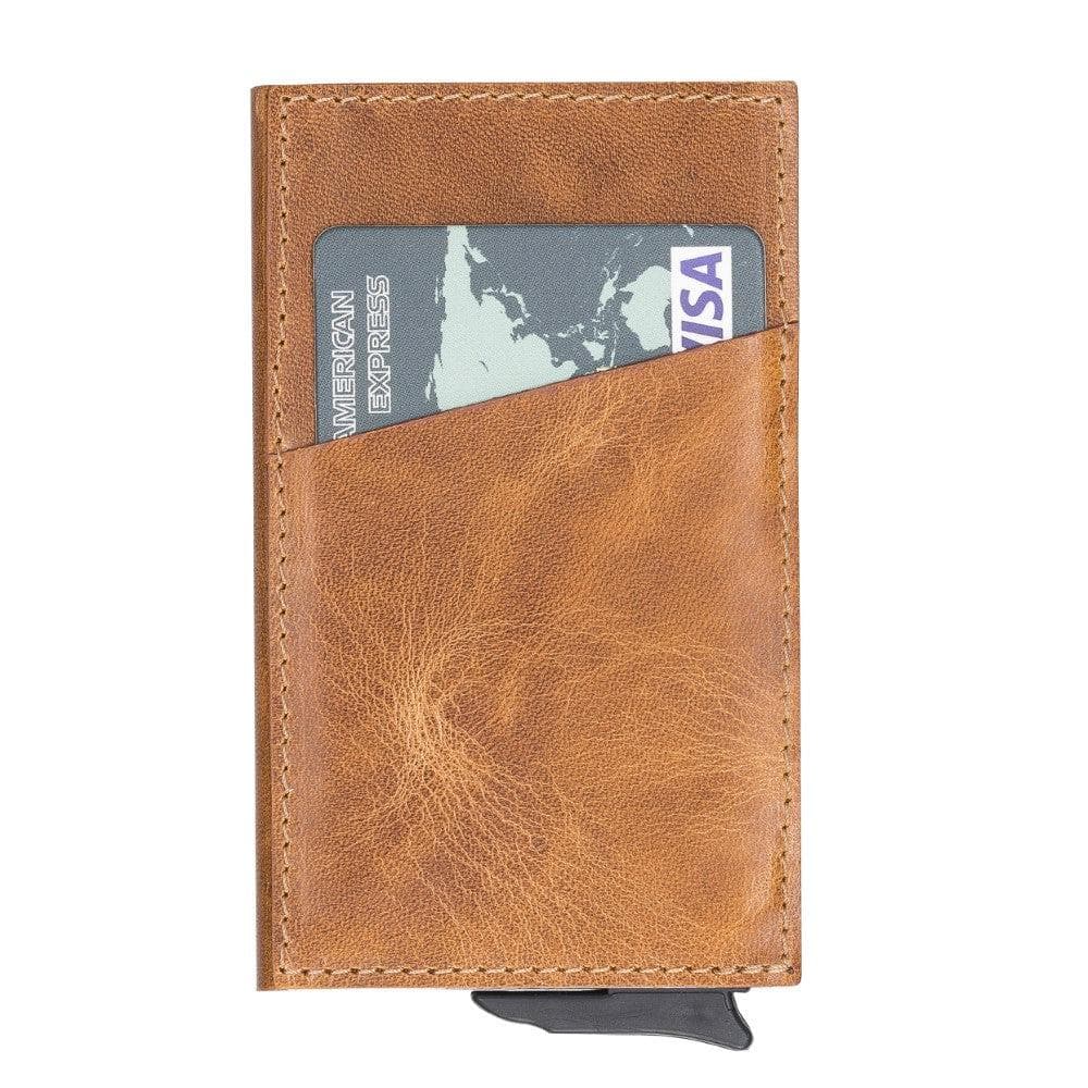 Torres Genuine Leather Pop-up Card Holder