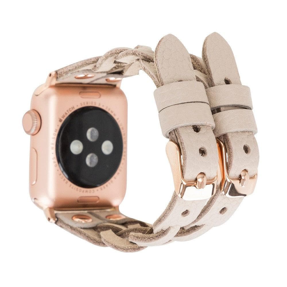 York Genuine Leather Apple Watch Double Band