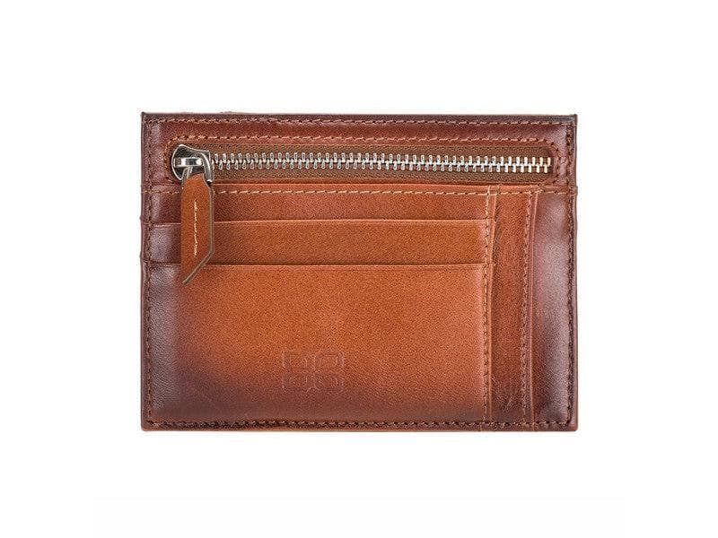 Zip Card Genuine Leather Holder