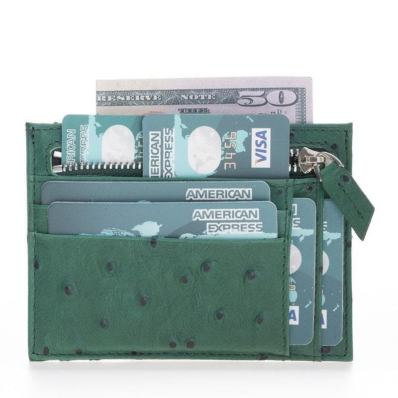 Zip Card Genuine Leather Holder
