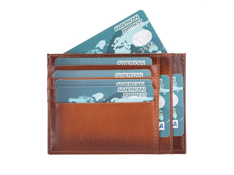Zip Card Genuine Leather Holder