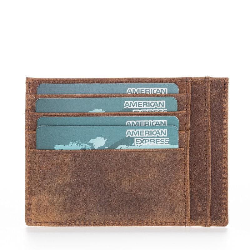 Zip Card Genuine Leather Holder