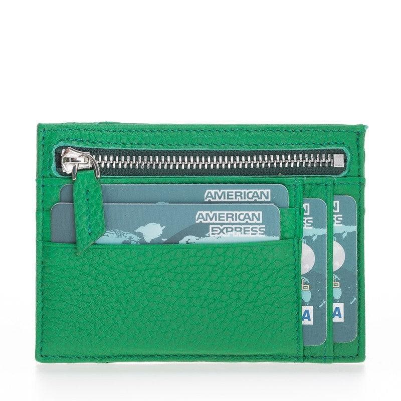 Zip Card Genuine Leather Holder