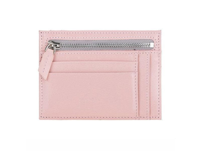 Zip Card Genuine Leather Holder