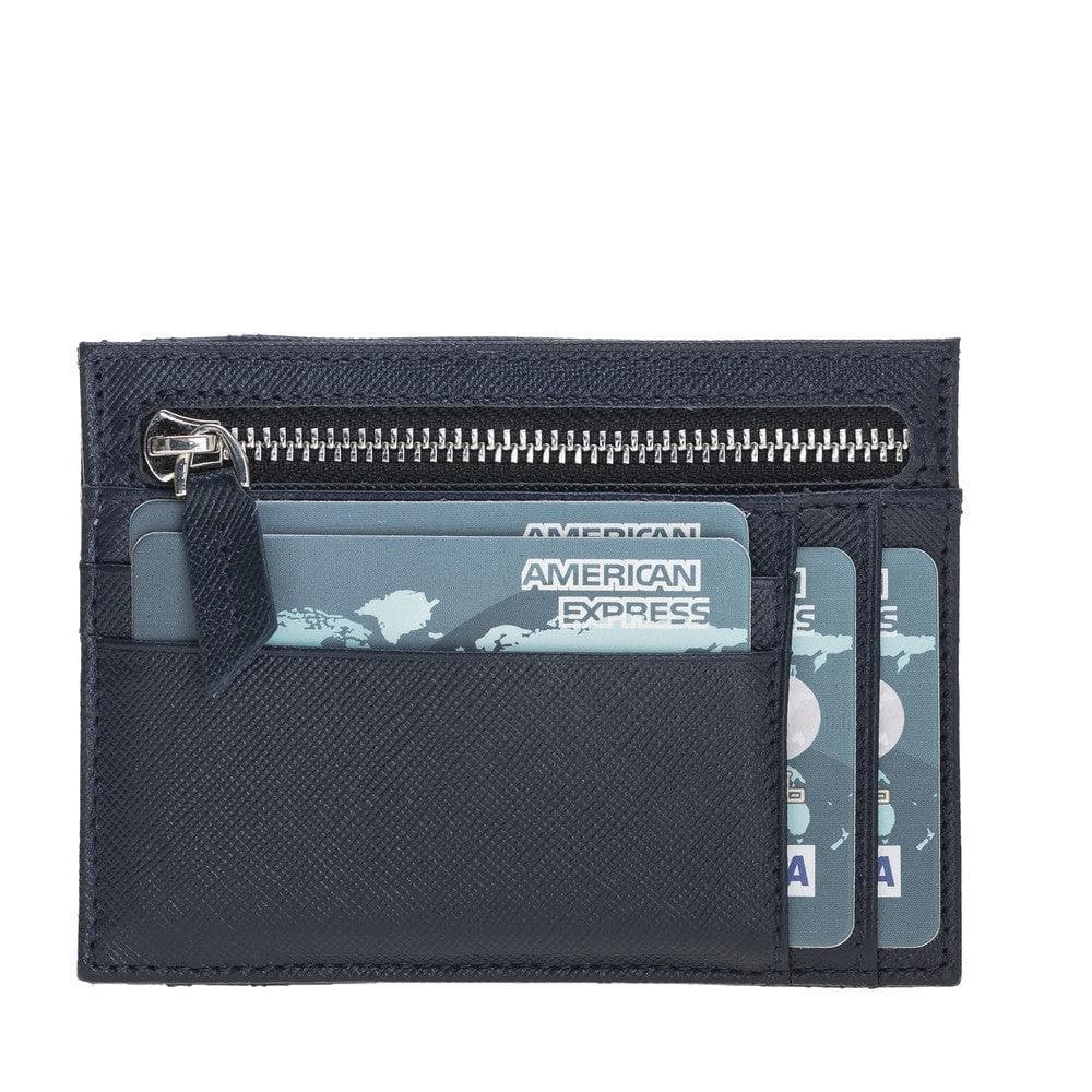 Zip Card Genuine Leather Holder