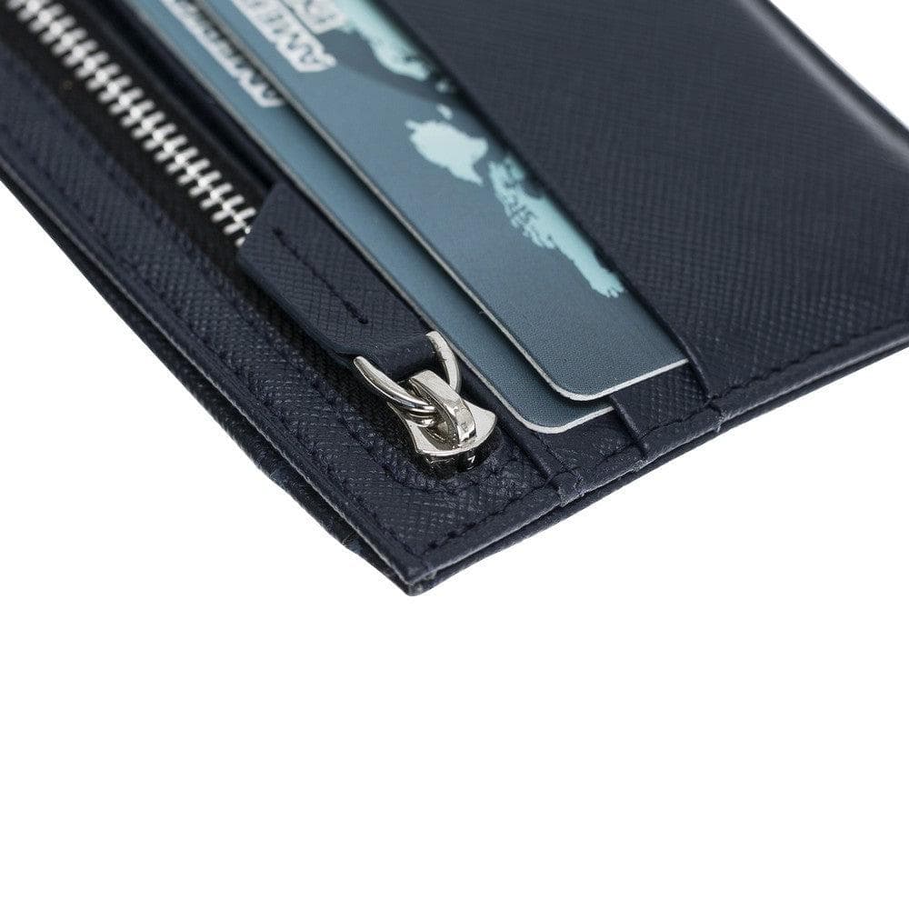 Zip Card Genuine Leather Holder