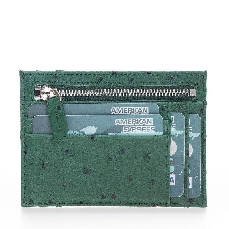 Zip Card Genuine Leather Holder