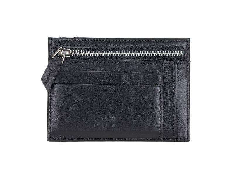 Zip Card Genuine Leather Holder
