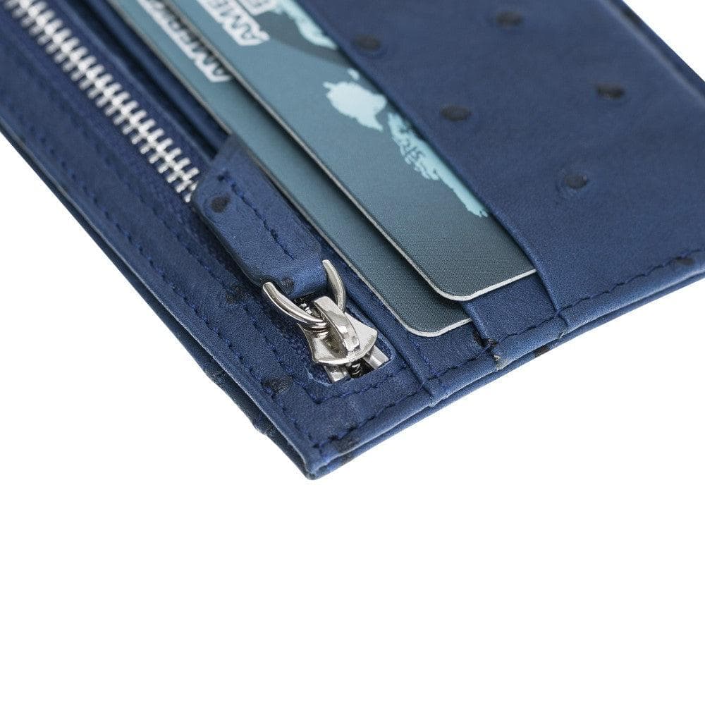 Zip Card Genuine Leather Holder