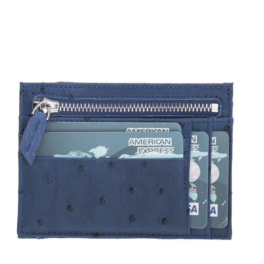 Zip Card Genuine Leather Holder