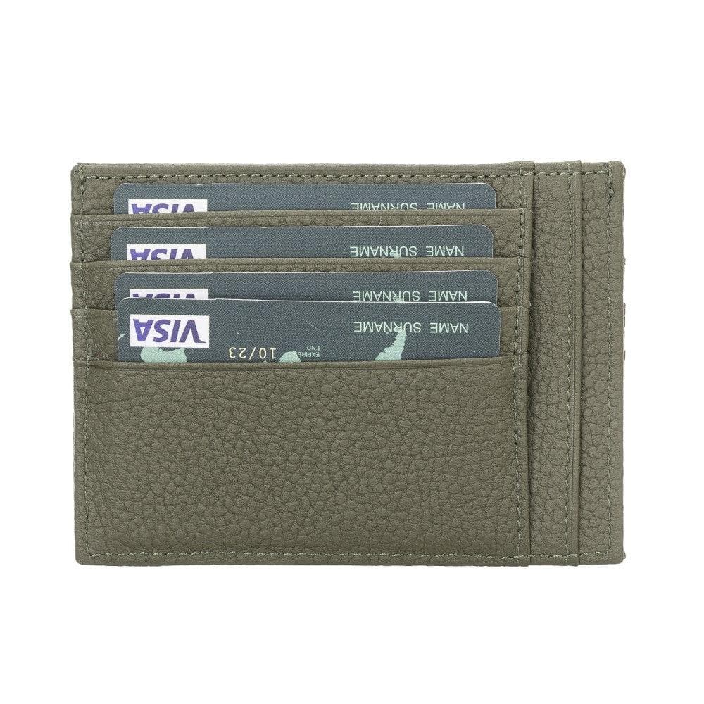 Zip Card Genuine Leather Holder