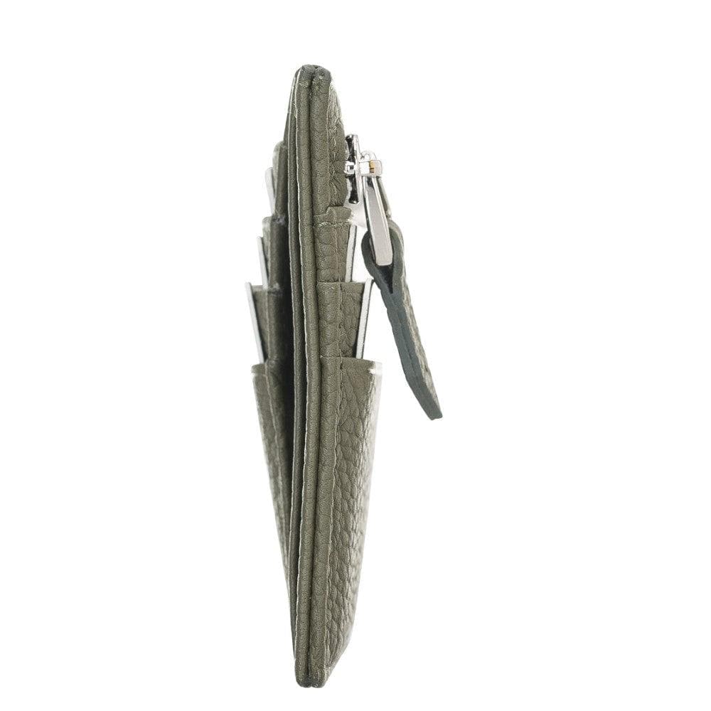 Zip Card Genuine Leather Holder