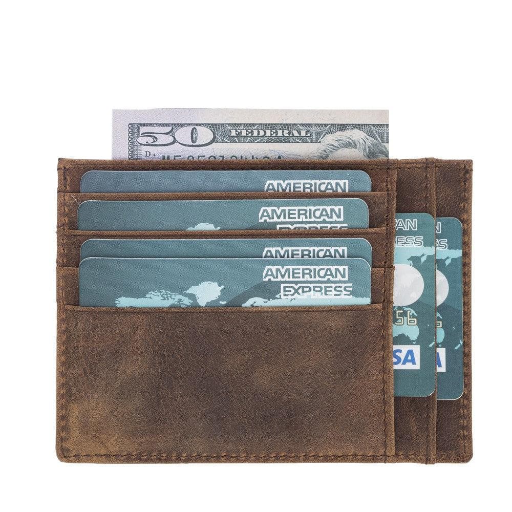 Zip Card Genuine Leather Holder