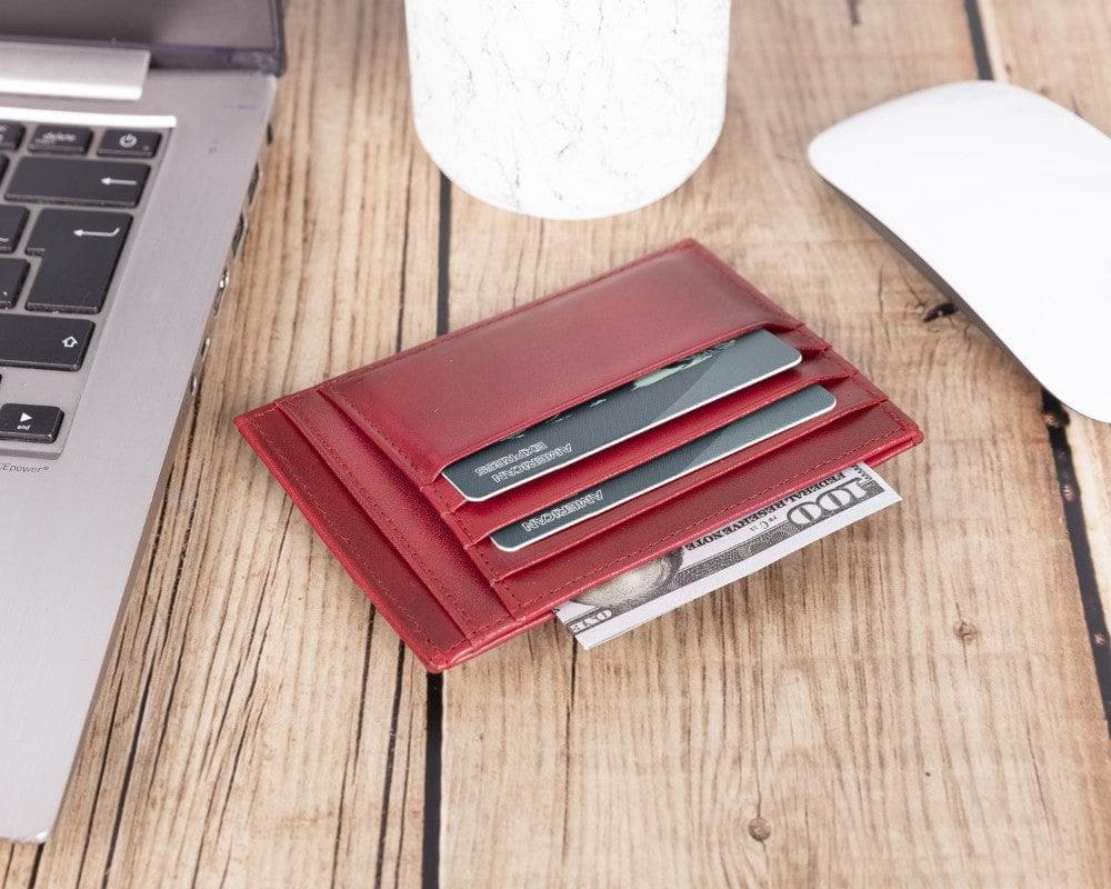 Zip Card Genuine Leather Holder