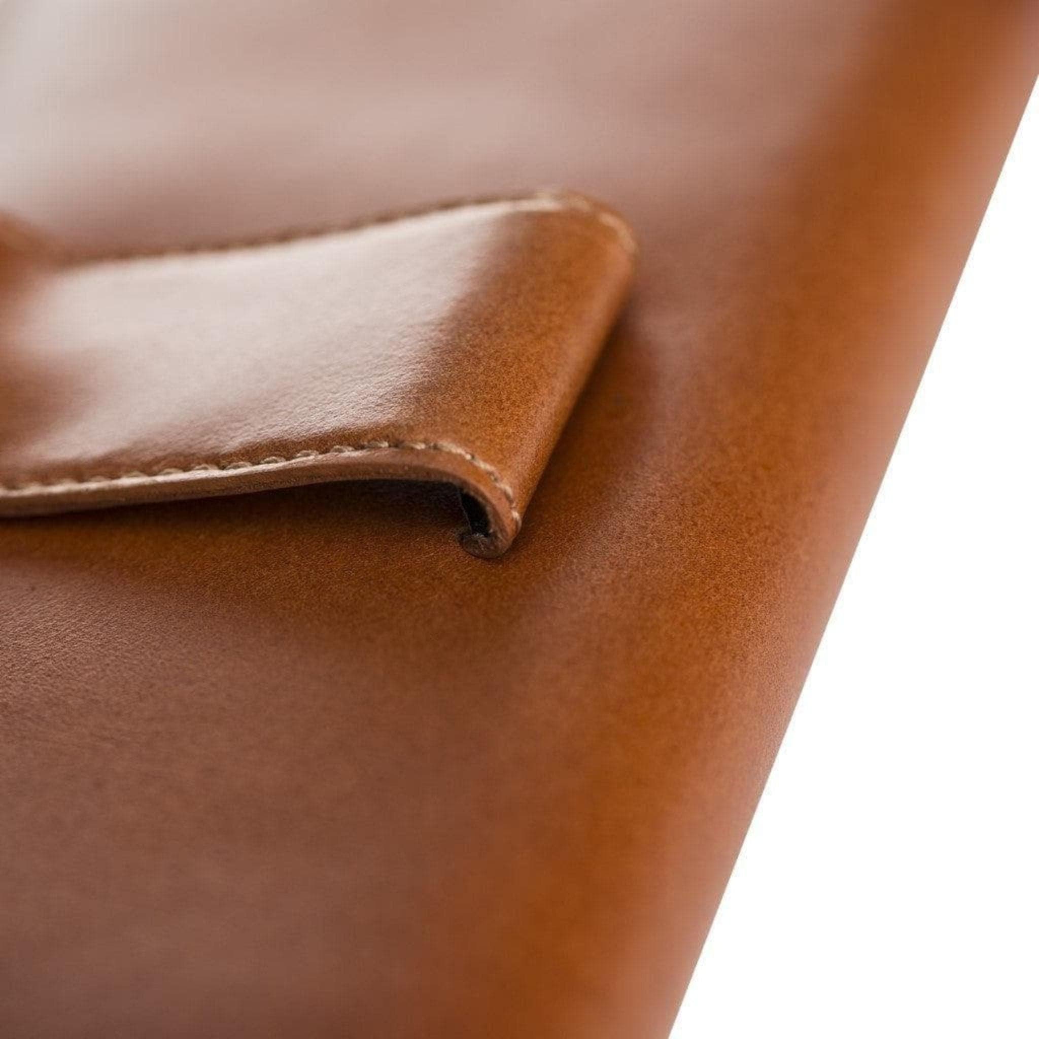 Aslant Belt Phone Genuine Leather Case