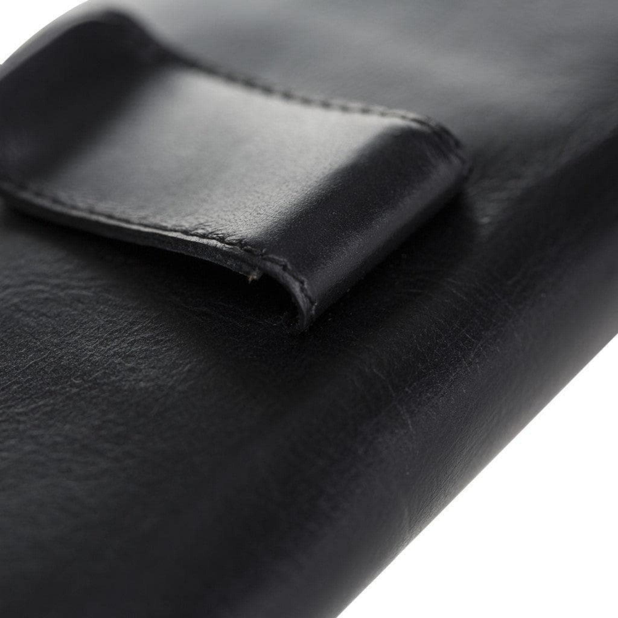 Aslant Belt Phone Genuine Leather Case