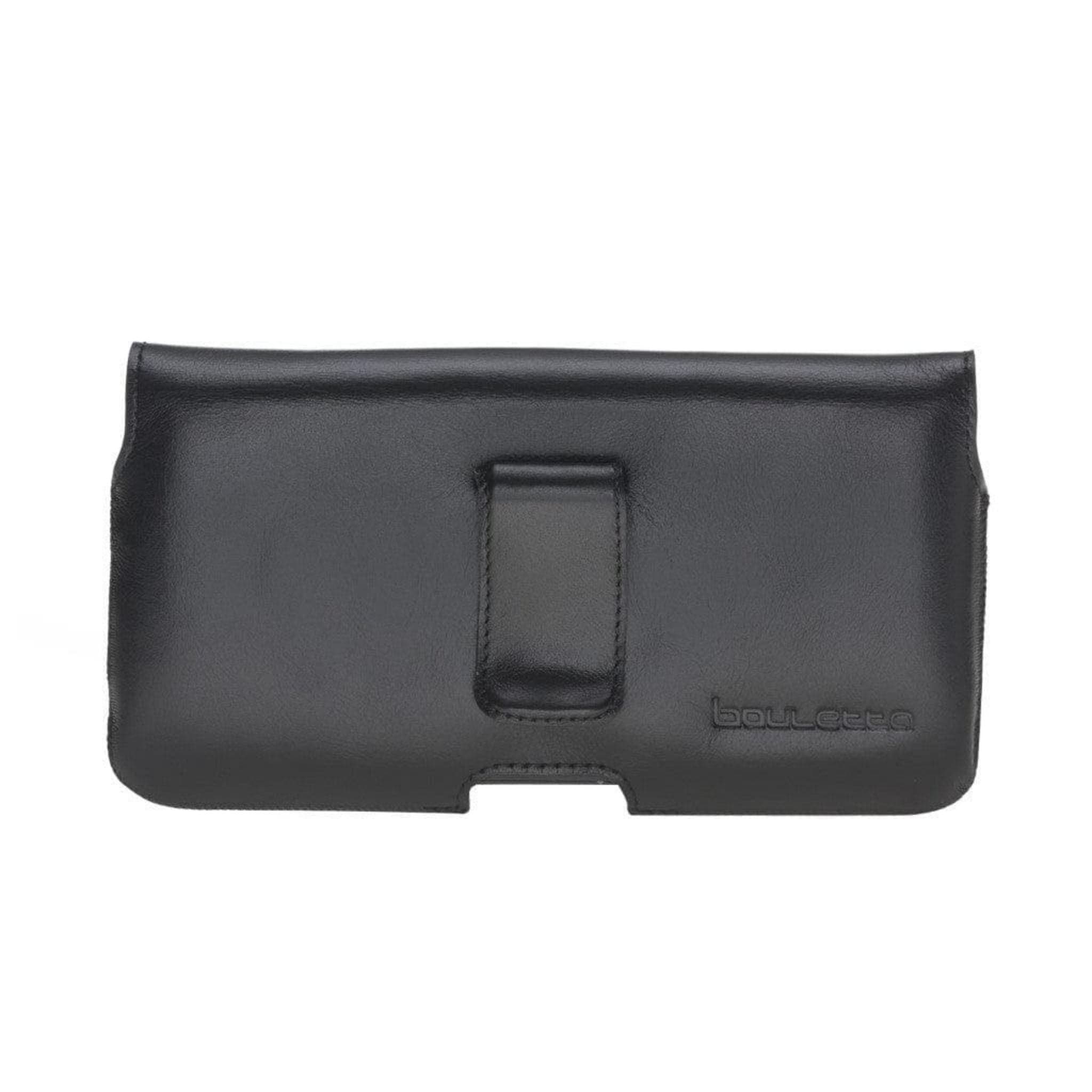 Aslant Belt Phone Genuine Leather Case