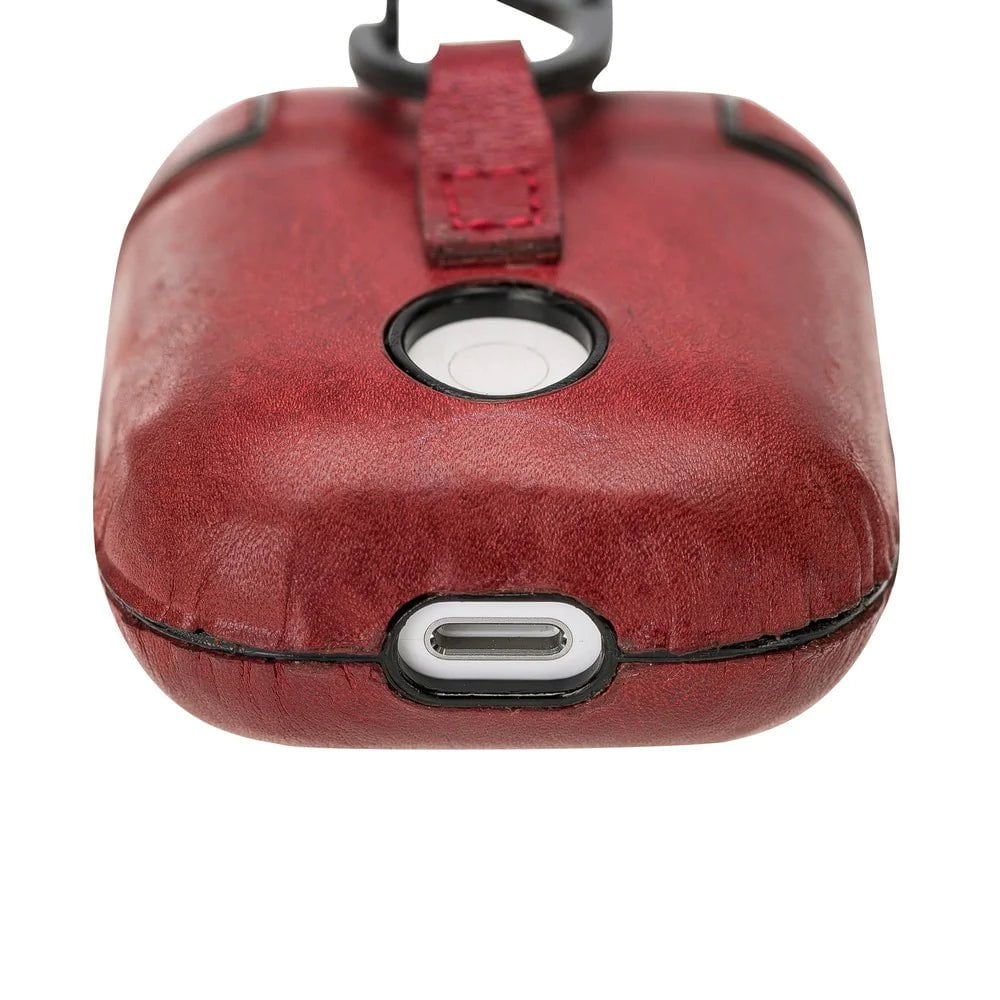 Jupp Hooked AirPods 1 and AirPods 2 Genuine Leather Case
