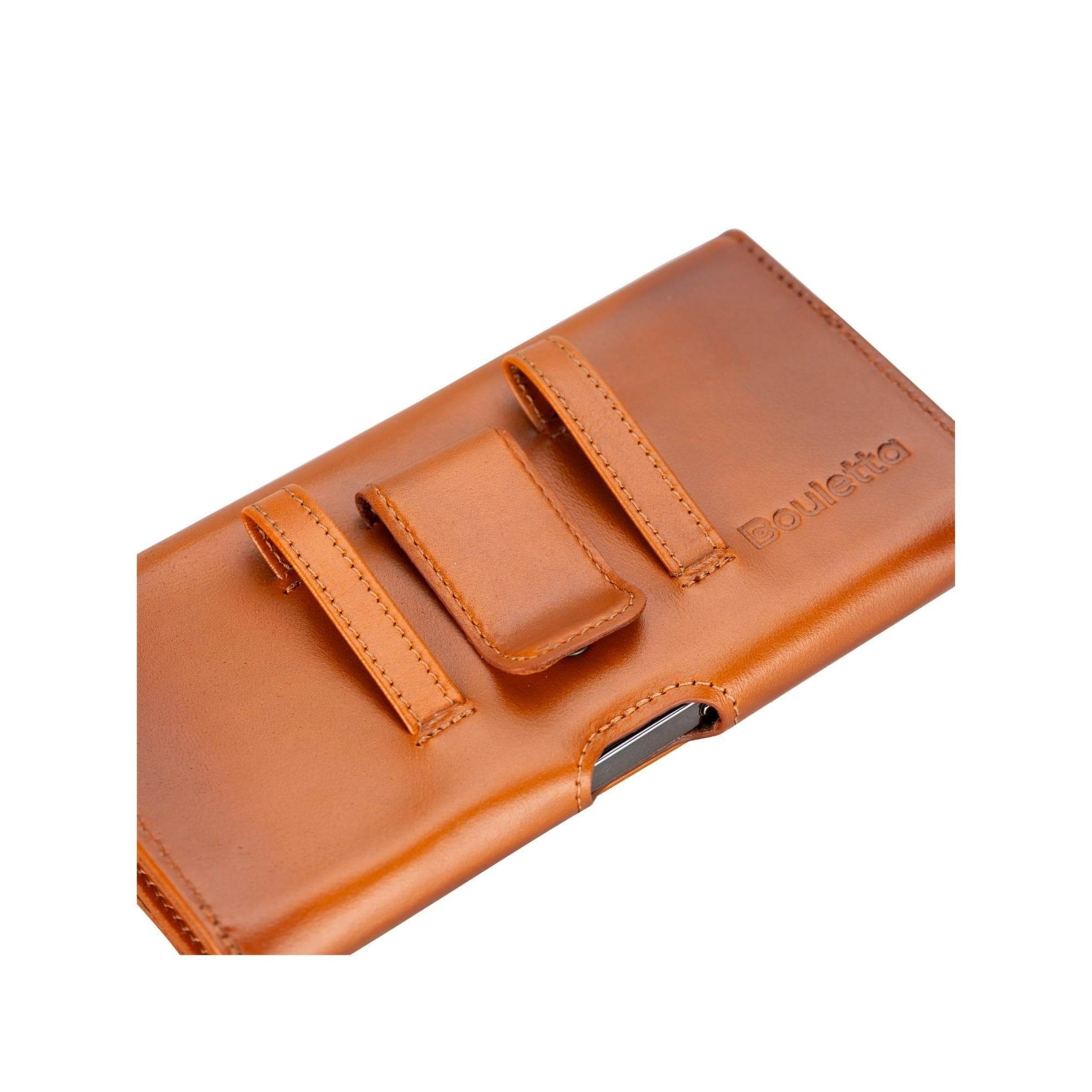 Titan Belt Phone Genuine Leather Case