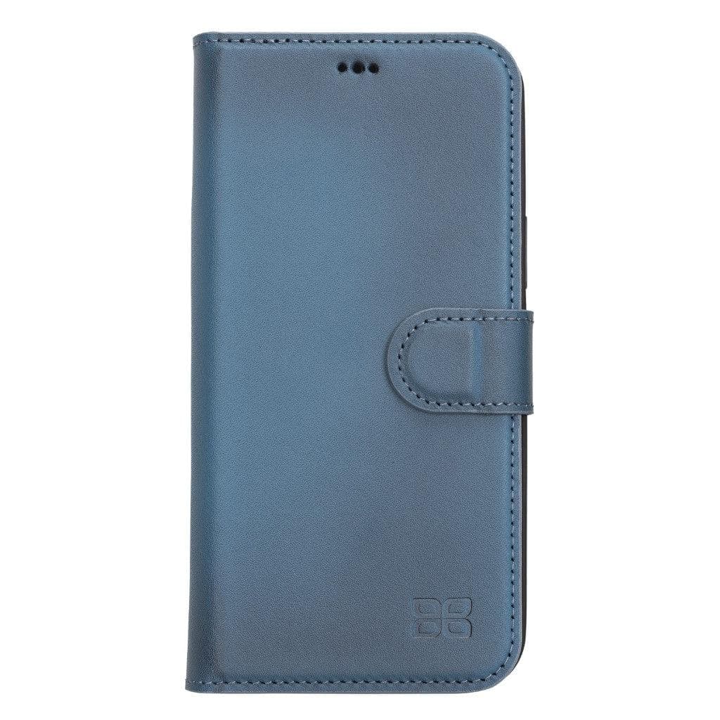 Magic iPhone 13 Mini Detachable Genuine Leather Wallet Case