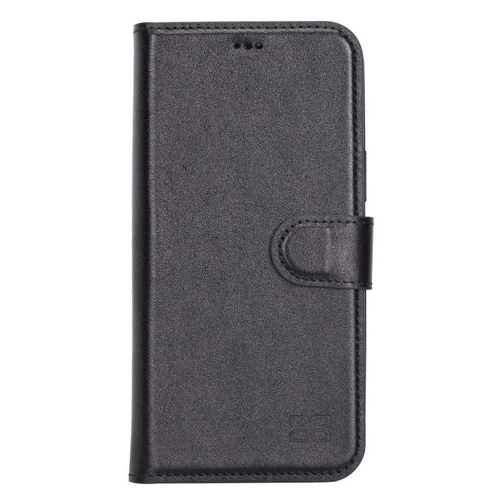 Magic iPhone 13 Pro Max Detachable Genuine Leather Wallet Case